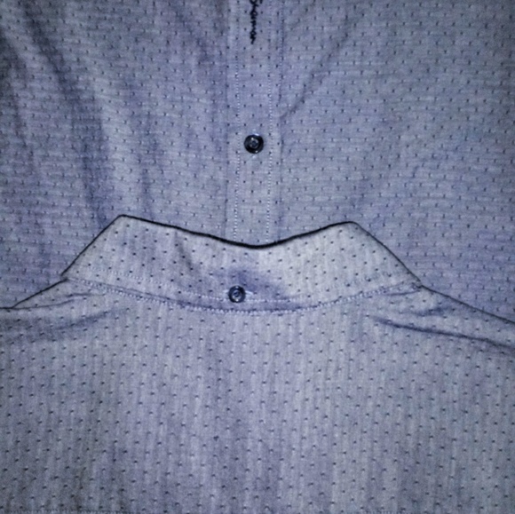 Ben Sherman Dobby Dot French Collar Shirt - Picture 6 of 7